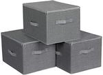 SONGMICS Faltbare Aufbewahrungsboxen RYZB03G