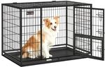 Feandrea Hundek&auml;fig mit 2 T&uuml;ren 107 x 70 x 74,9 cm PPD001B01