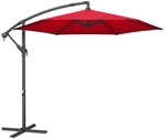 SONGMICS Sonnenschirm &Oslash; 300 cm mit St&auml;nder UV-Schutz bis UPF 50+ GPU116R01