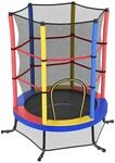 SONGMICS Trampolin Kinder, 174 cm Kindertrampolin mit Sicherheitsnetz,...