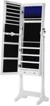 SONGMICS Traumhafter Schmuckschrank mit LED JBC94W