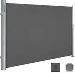 SONGMICS Seitenmarkise 160 x 350 cm Anthrazit GSA165G