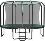 SONGMICS Trampolin 305 cm schwarz-dunkelgr&uuml;n STR103C01