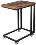 VASAGLE Industrie-Design Serviertisch auf Rollen LNT50X
