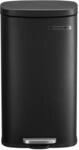 SONGMICS M&uuml;lleimer K&uuml;che, 30 Liter, Abfalleimer LTBB3503BK