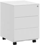 SONGMICS Aktenschrank mit 3 Schubladen OFC63WT