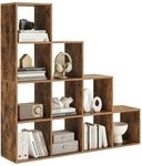 VASAGLE B&uuml;cherregal mit 10 W&uuml;rfeln LBC10BX