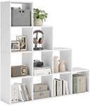 VASAGLE B&uuml;cherregal Wei&szlig; LBC10WTV1