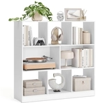 VASAGLE B&uuml;cherregal 8 F&auml;cher Wei&szlig; LBC52WT