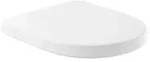 WC-Sitz O.Novo m.Deckel weiss Scharniere Edelstahl Villeroy + Boch