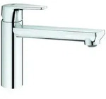 GROHE EH-Sp&uuml;ltischbatterie BauEdge 31693 mittelhoher Auslauf GROHE ZERO chrom