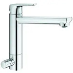 GROHE EH-Sp&uuml;ltischbatterie BauEdge 31696 mh. Ausl. GROHE ZERO Absperrventil chrom