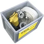 Flutbox Jung m.Tauchpumpe U 5 KS Tragekorb/C-Schlauch 12.5m m.Kupplungen