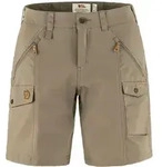 Fj&auml;ll R&auml;ven Nikka Shorts Curved Damen Outdoor-Hose Wander-Hose beige 36