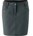 Maier Sports Norit SkortIn Damen Rock Wanderrock Outdoorrock grau 34