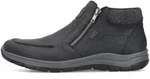 Rieker Kurzstiefel Herren Freizeitstiefel Slipper gef&uuml;ttert schwarz 40