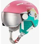 Head MAJA VISOR PAW M&auml;dchen Skihelm Snowboardhelm Visierhelm paw 52-55 multicolor