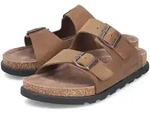 Rieker FSK Herren Sandalen Hausschuhe Pantoletten braun 40