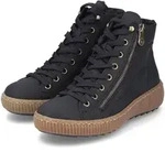Rieker Damen Schn&uuml;rstiefel Stiefeletten schwarz 36