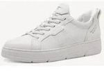 Tamaris Women Lace-up Damen Sneaker Schn&uuml;rer Halbschuh wei&szlig; 36
