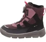Superfit MARS M&auml;dchen Kinder Winterschuhe Winterstiefel lila schwarz 27