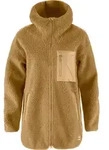 Fj&auml;llr&auml;ven Vardag Pile Fleece Long W Damen Fleecejacke buckwheat brown braun