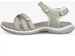 ECCO Riemensandalette - pure cashmere/lime cream/pure cashmere Damen Nubuksandale