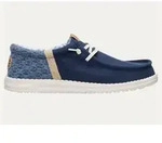 HEYDUDE Wally Funk Summer Stitch Herren Halbschuhe blau 43