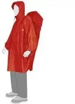 Teva Cape S Herren Regenponcho Rucksack-Regenschutz rot