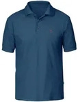 Fj&auml;llr&auml;ven Crowley Pique Shirt Freizeit Outdoor Herren blau M