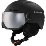 Head Knight Black Herren Skihelm Snowboardhelm Visierhelm Ski Alpin black 54-57