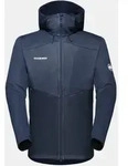 Mammut HE Ultimate VII SO Hooded Jacket Herren Softshelljacke Windstopper blau XXL