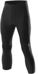 L&ouml;ffler 3/4 BIKE TIGHTS BASIC Herren Radhose Sport Freizeit schwarz 56