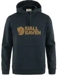 Fj&auml;llr&auml;ven Logo Hoodie M Heren Kapuzenpullover dark navy blau