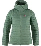 Fj&auml;llr&auml;ven Expedition L&auml;tt Hoodie W Isolierend Packbar Leicht Damen Gr&uuml;n...