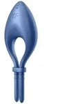 SATISFYER - Bullseye Ring Vibrator App Blau