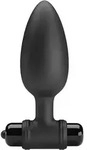 PRETTY LOVE - Vibra Butt Plug 2 Analplug, 10 Vibrationsmodi, Schwarz