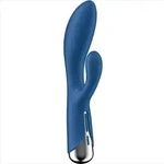 SATISFYER - Spinning Rabbit 1 Klitoris- und G-Spot-Stimulation Blau -...