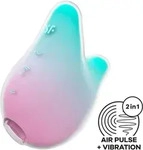 SATISFYER - MERMAID VIBES STIMULATOR & VIBRATOR MINT UND PINK