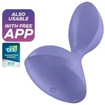 SATISFYER - Sweet Seal vibrierender Plug App Violett