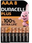 DURACELL - PLUS POWER 100 ALKALINE BATTERIE AAA LR03 8 EINHEIT