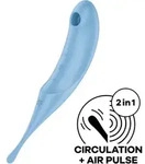 SATISFYER - Twirling Pro Air Pulse Stimulator & Vibrator - Blau