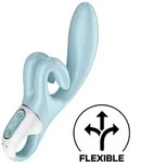 SATISFYER - Touch Me Rabbit Vibration - Babyblau