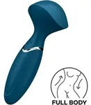 SATISFYER - Mini Wand-Er Grau kompakt - Blau