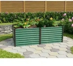 Vitavia Hochbeet Linus 630 BxTxH 96x188x63cm Zincalume&reg; seegras/schwarz