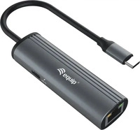 equip 133486, Equip Dock USB-C->RJ45 10/100/1000 + 100W PD 0.15m grau