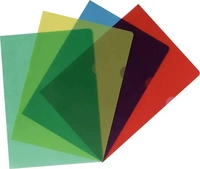 Herlitz 11420254, herlitz Aktenh&uuml;llen Standard - A4 - Farbig sortiert (20 St&uuml;ck)