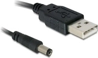 Delock 82197, Delock Stromkabel - GS-Buchse 5,4 mm (M) bis USB (M)
