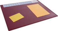 Durable 722303, DURABLE | Schreibunterlage PP mit Jahreskaleder 650x500cm rot