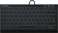 KeySonic 60956, KeySonic TAS KSK-5011ELC (DE) Mini mit Nummernblock schwarz